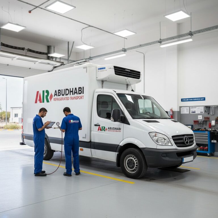 chiller van for rent in abu dhabi